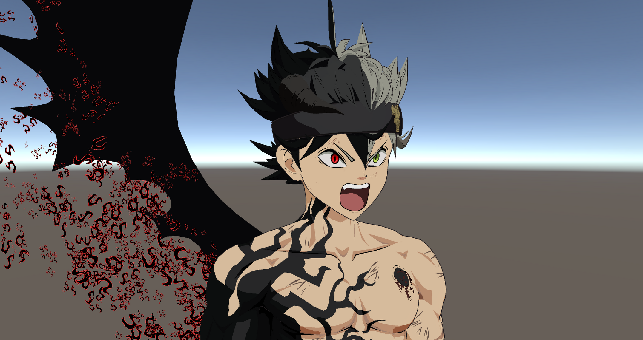 Black Asta in Unity